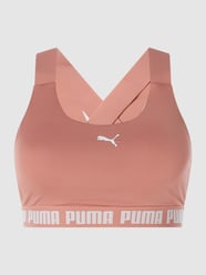 Bustier mit Label-Details von PUMA PERFORMANCE Pink - 29