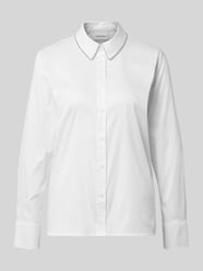 Regular fit blouse met siersteentjes van comma - 14