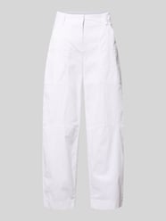 Spodnie barrel leg o kroju regular fit z mieszanki bawełny model 'ORLY' od CAMBIO - 20
