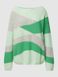 Strickpullover mit Colour-Blocking-Design Modell 'MIYAA' von Armedangels - 3