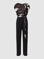 Jumpsuit met tailleband van Swing Zwart - 35