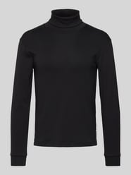 Longsleeve mit Rollkragen von Marc O'Polo Schwarz - 22