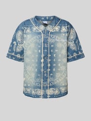 Vrijetijdsoverhemd met labelstitching van KARL KANI - 2