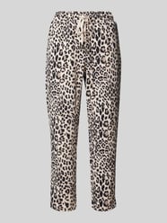 Sweatpants mit Animal-Print von Christian Berg Woman Beige - 19