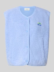 Relaxed Fit Weste aus Teddyfell Modell 'Hoktown' von American Vintage - 10