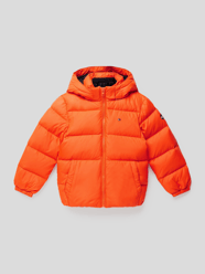 Daunenjacke mit Logo-Stitching von Tommy Hilfiger Kids Orange - 25