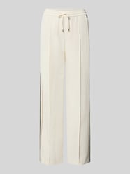 broek met elastische band en galonstrepen van Marc Cain - 29