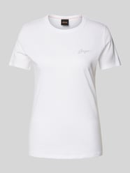 T-Shirt mit Label-Detail Modell 'Elogo' von BOSS Orange - 22