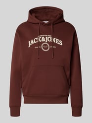 Hoodie mit Label-Print Modell 'JAM' von JACK & JONES - 26
