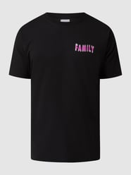T-Shirt mit Print von Family First Milano Schwarz - 1