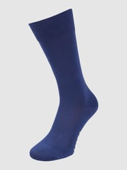 Sokken met stretch, model 'Cool' van Falke Blauw - 37