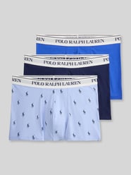 Majtki & obcisłe bokserki z mieszanka bawełny model 'CLSSIC TRUNK-3 PACK' od Polo Ralph Lauren Underwear - 19