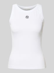 Tanktop in riblook met labelstitching, model 'Gubbe' van MSCH Copenhagen - 28