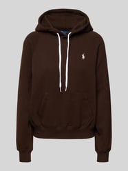 Hoodie met labelstitching en kangoeroezak van Polo Ralph Lauren - 2