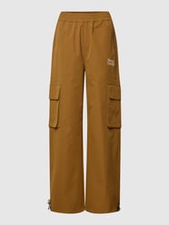 Cargohose mit Label-Print Modell 'FIA' von TheJoggConcept Grau - 18