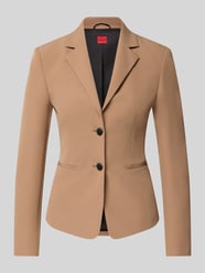Regular Fit Kurzblazer mit Reverskragen Modell 'Agonia' von HUGO Beige - 7