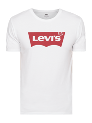 T-Shirt aus Baumwolle mit Logo-Print  von Levi's® Weiß - 46