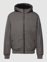 Jacke mit Label-Patch von REVIEW Grau / Schwarz - 40