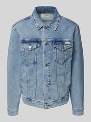 Jeansjacke mit Label-Patch von Calvin Klein Jeans - 14