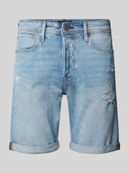 Regular Fit Jeansshorts mit Umschlag Modell 'RICK' von JACK & JONES - 2