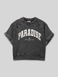 T-Shirt mit Label-Print von Garcia - 16