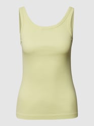 Top in Feinripp-Optik Modell 'Kinia' von Drykorn Gelb - 40