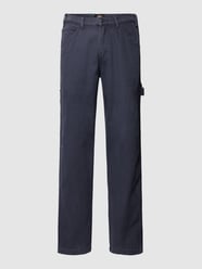 Chino mit Label-Patch von Levi's® Grau / Schwarz - 37