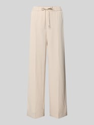 Wide Leg Pants mit elastischem Bund Modell 'Cevil ease' von someday. Beige - 35