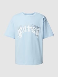 T-Shirt mit Logo-Print von FNTSY Blau - 38