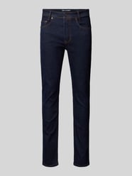 Slim Fit Jeans im 5-Pocket-Design Modell 'Arne' von MAC Blau - 28