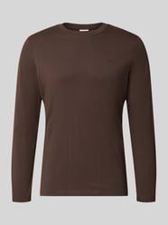 Langarmshirt mit Seitenschlitzen von s.Oliver RED LABEL - 39