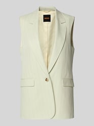 Regular Fit Anzugweste mit Leinen-Anteil Modell 'JAKILY' von BOSS Orange - 26