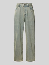 Jeansy o kroju wide fit z efektem znoszenia od ANOTHER COTTON LAB - 23
