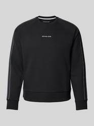 Sweatshirt mit Label-Print von Michael Kors Schwarz - 13