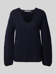 Gebreide pullover met V-hals van Lanius - 4