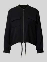 Jacke mit Brusttaschen von More & More Schwarz - 17