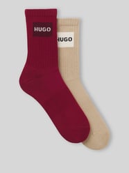Socken aus Baumwoll-Mix im 2er-Pack von HUGO Bordeaux - 13