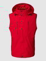Gilet met capuchon van Wellensteyn Rood - 31