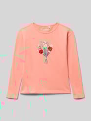 Shirt met lange mouwen en motiefprint van Blue Seven - 39