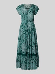 Maxikleid aus Viskose mit Knopfleiste von Apricot - 28