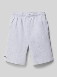 Szorty jeansowe z mieszanki bawełny od Lacoste - 5