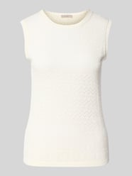 Stricktop mit Rundhalsausschnitt von Christian Berg Woman Selection - 5