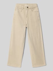 Spodnie o kroju slim fit o szerokim kroju z mieszanki bawełny Model 'BAGGY' od s.Oliver RED LABEL - 1