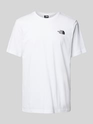 T-Shirt mit Logo-Print Modell 'REDBOX' von The North Face Weiß - 17