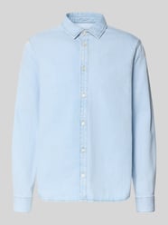 Regular Fit Jeanshemd mit Kentkragen von REVIEW - 6