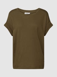 T-shirt met vaste mouwboorden van Marc O'Polo Denim Groen - 32