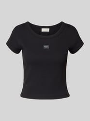T-Shirt mit Label-Badge von Calvin Klein Jeans - 36