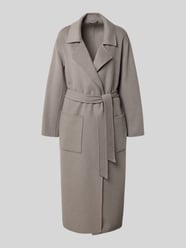 Mantel aus Lanawoll-Mix mit Bindegürtel Modell 'ALLEGORIA' von OAKWOOD - 9