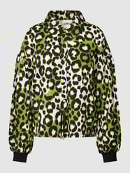 Sweatshirt mit Animal-Print von LIU JO SPORT Schwarz - 37