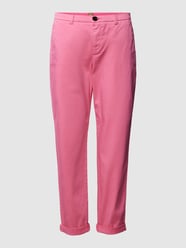 Chino mit französischen Eingrifftaschen von BOSS Orange Pink - 47